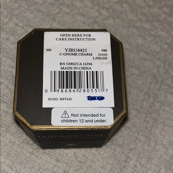 Juicy Couture Gnome Charm - Red and Blue - Picture 4 of 5